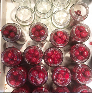 Brandied Sour Cherries